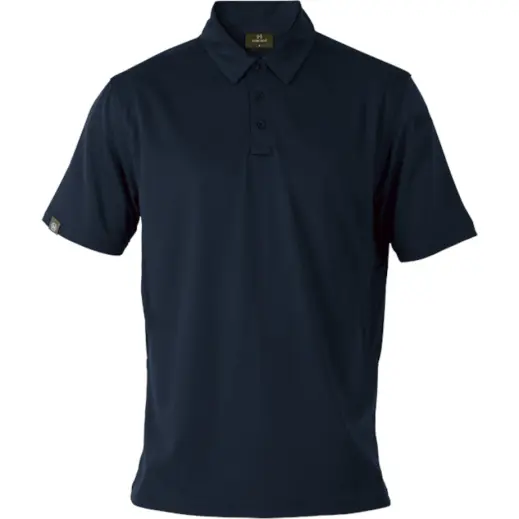 Mens Heritage Ventilated Quick Dry Golfer Navy